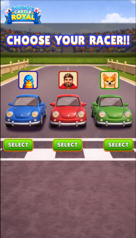 Royal Race Car Battle